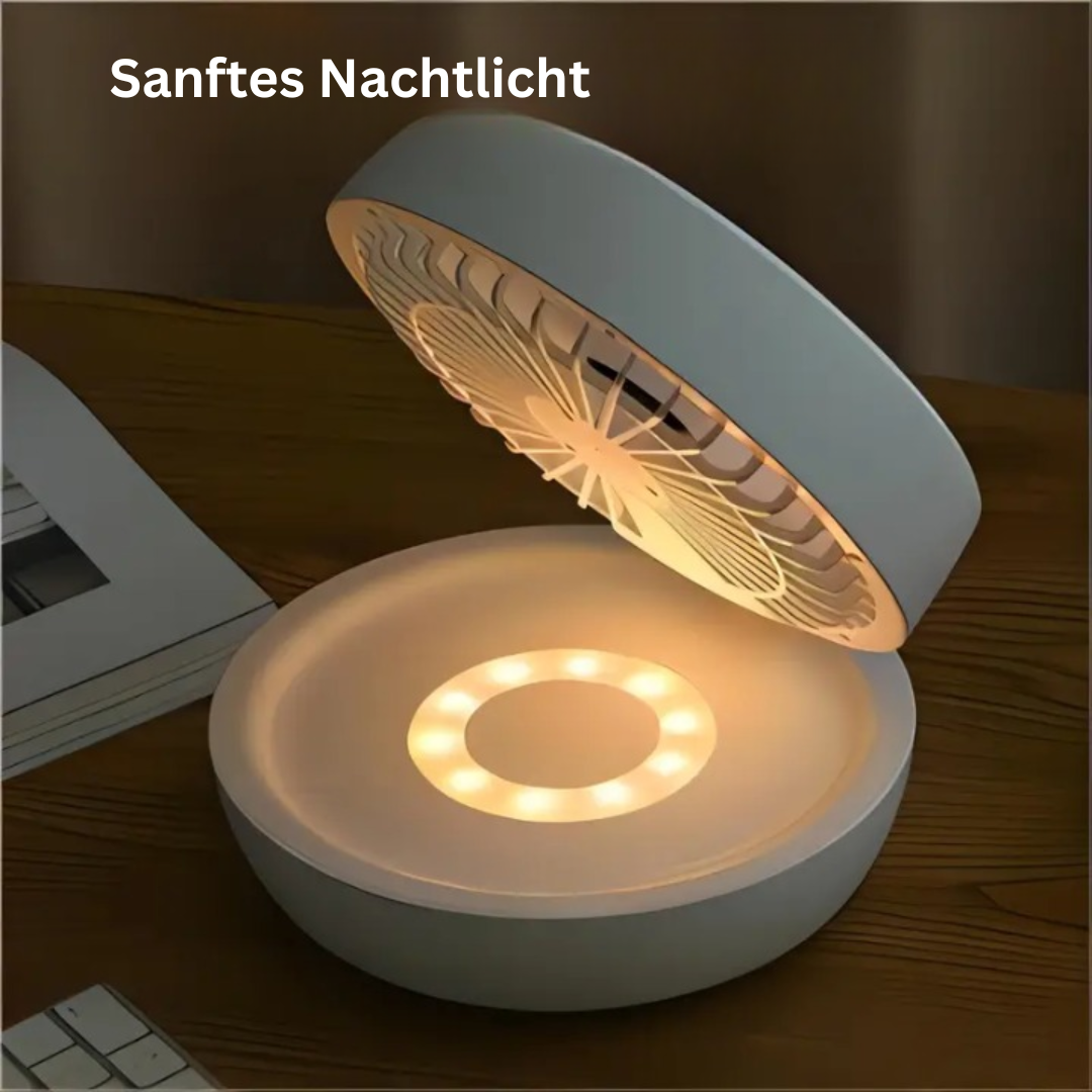 Ventilateur mural portable | multifonction, batterie USB et ultra-silencieux pour la maison, le bureau et l'extérieur