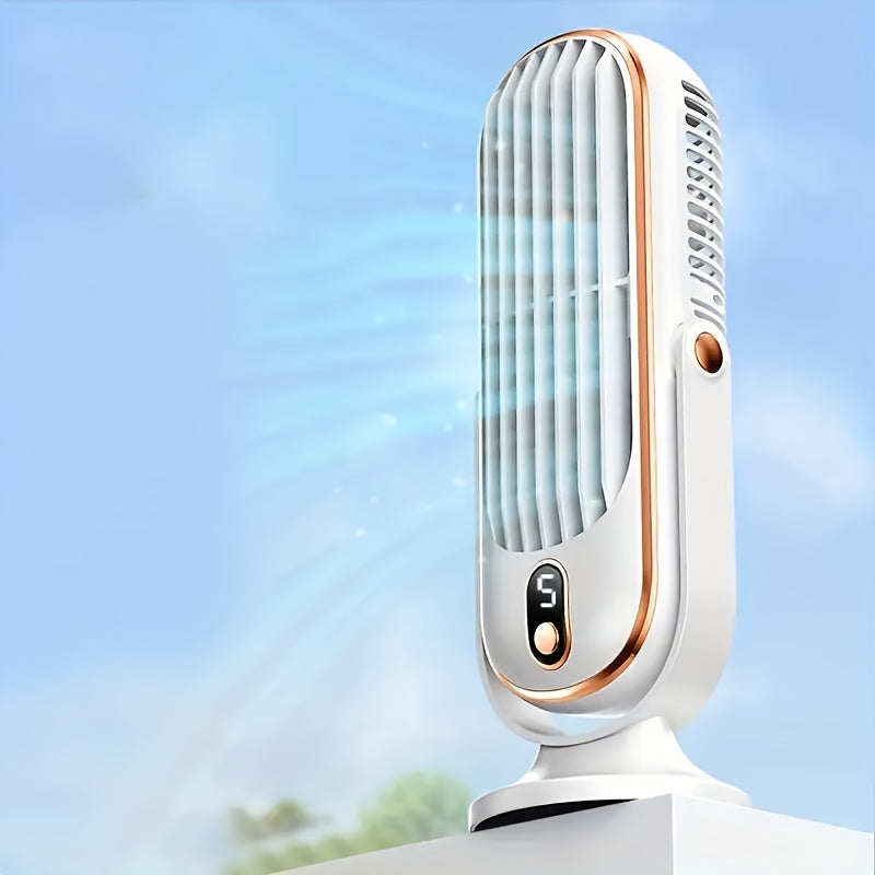Ventilateur portable à double moteur avec rotation à 720°