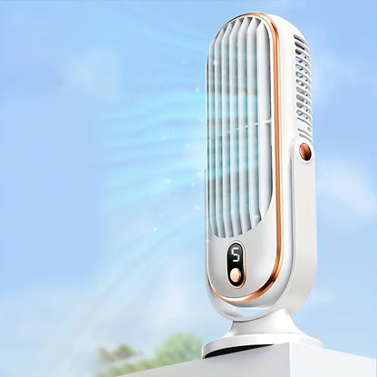 Ventilateur portable à double moteur avec rotation à 720°