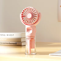 Ventilateur portable à main avec réservoir d'eau pour femme