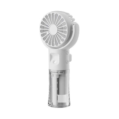 Ventilateur portable à main avec réservoir d'eau pour femme