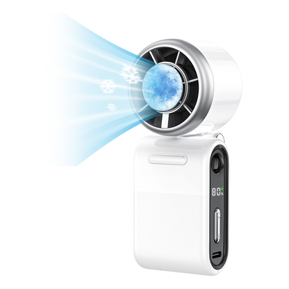 Ventilateur portable à main mini turbo pliable