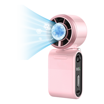 Ventilateur portable à main mini turbo pliable
