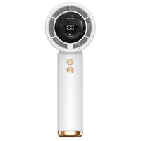 Ventilateur portable à main pour femmes avec écran LCD numérique