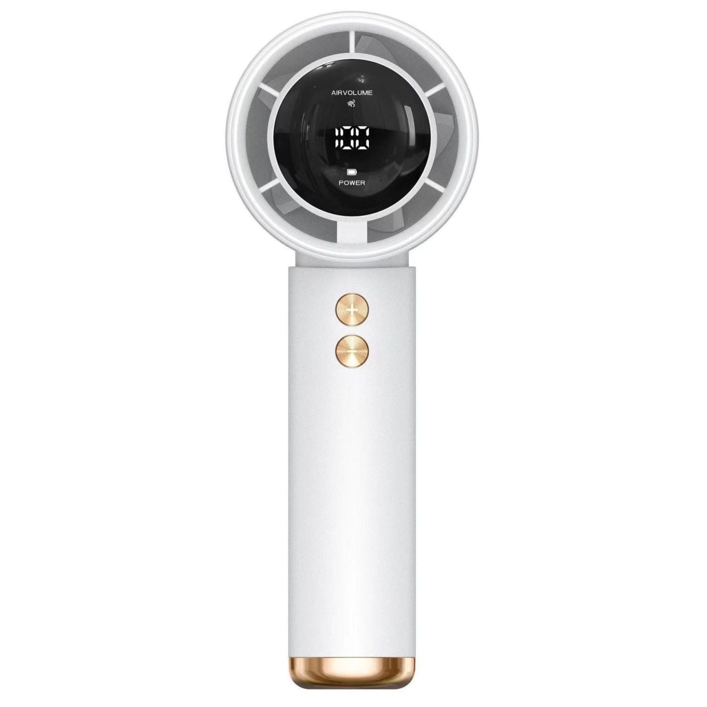 Ventilateur portable à main pour femmes avec écran LCD numérique