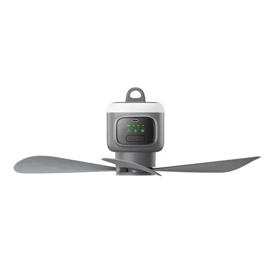 Ventilateur portable de plafond et de camping 12 000 mAh – circulateur d’air pour tente extérieure et ventilateur rafraîchissant