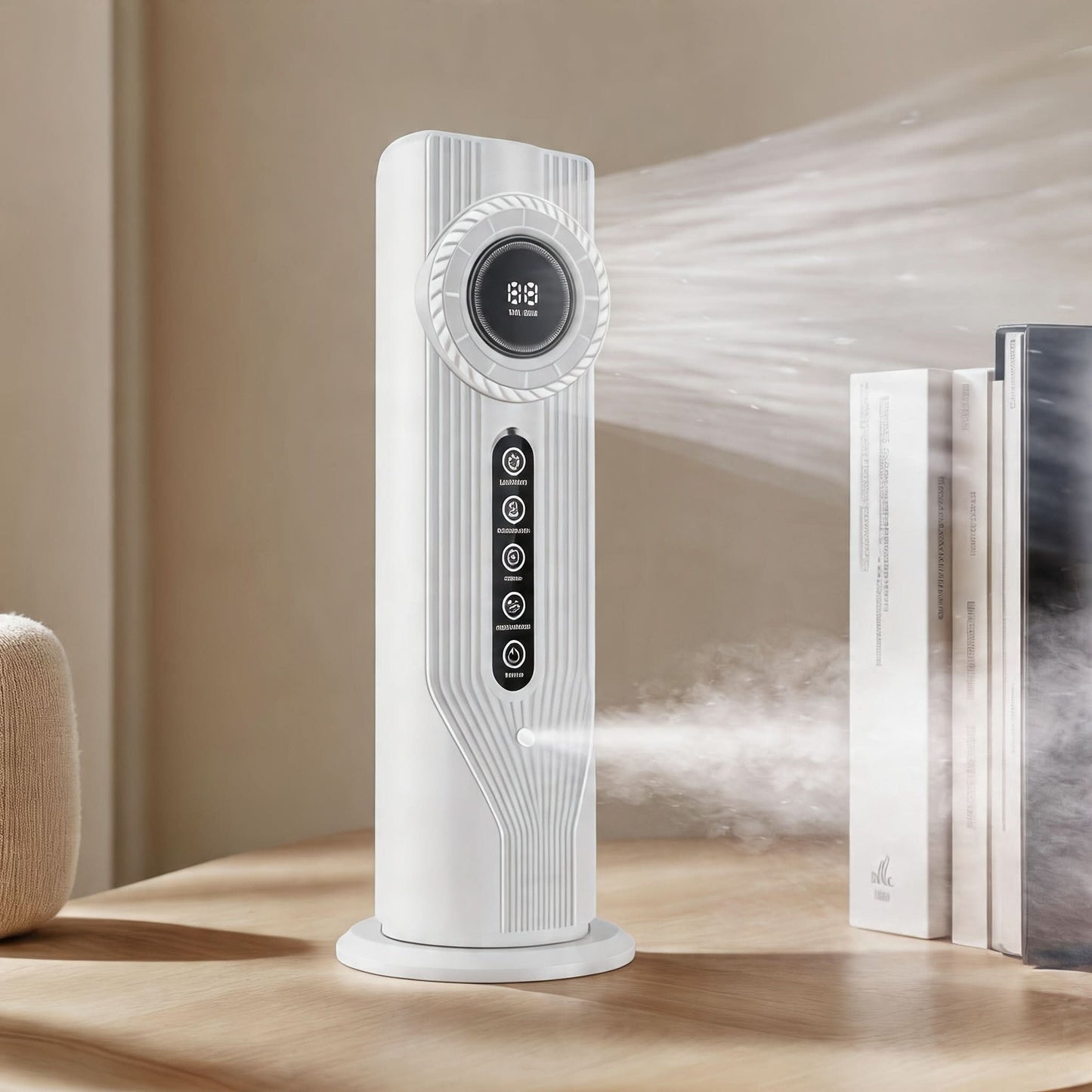 Ventilateur portable pour un refroidissement rapide à la maison et au bureau