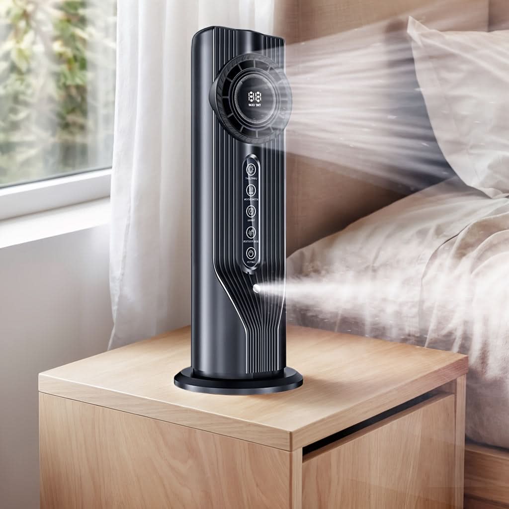 Ventilateur portable pour un refroidissement rapide à la maison et au bureau