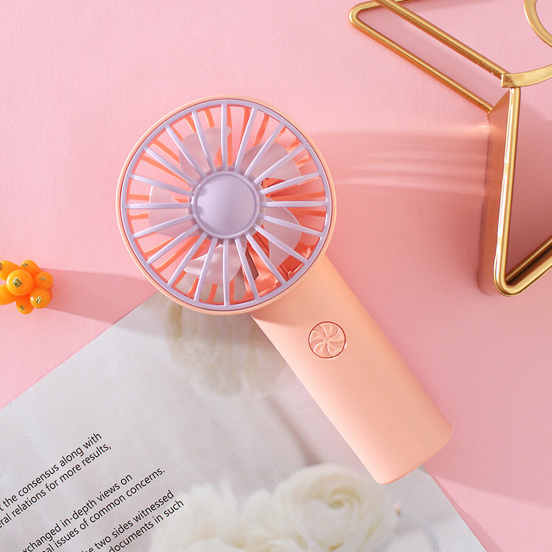 Ventilateur portable rafraîchissant pour femmes avec poignée ergonomique