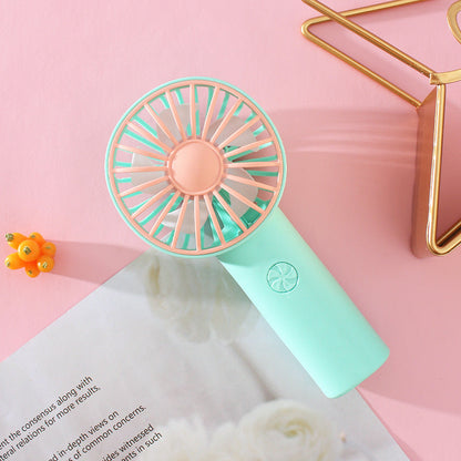 Ventilateur portable rafraîchissant pour femmes avec poignée ergonomique