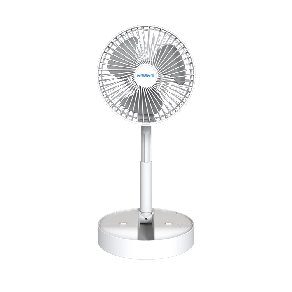 Ventilateur portable rechargeable à 3 vitesses