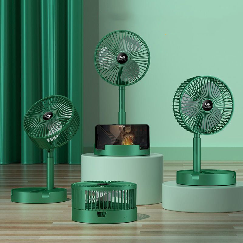 Ventilateur portable rechargeable à 3 vitesses