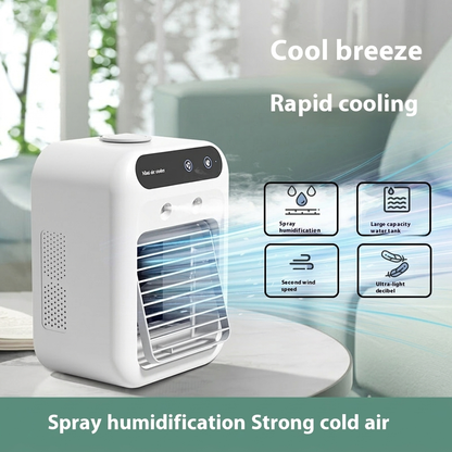 Ventilateur rafraîchisseur d’air compact pour la maison