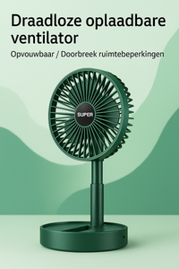 Ventilateur rechargeable - inclinable et puissant