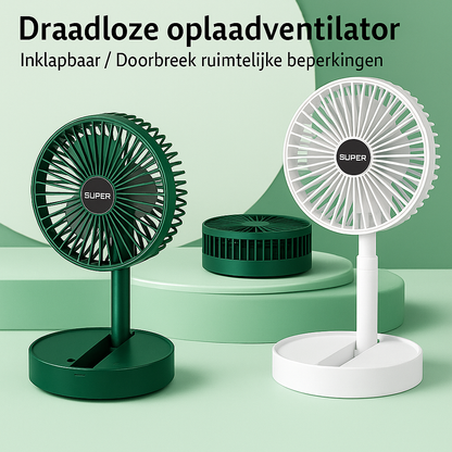 Ventilateur rechargeable - inclinable et puissant