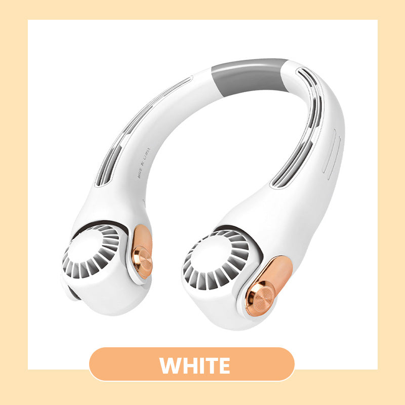 Ventilateur tour de cou à effet climatisation – refroidissement personnel ultra-silencieux pour l'été