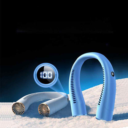 Ventilateur tour de cou sans pales portable pour un rafraîchissement silencieux mains libres