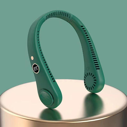 Ventilateur tour de cou unisexe à 5 vitesses - portable et sans pales