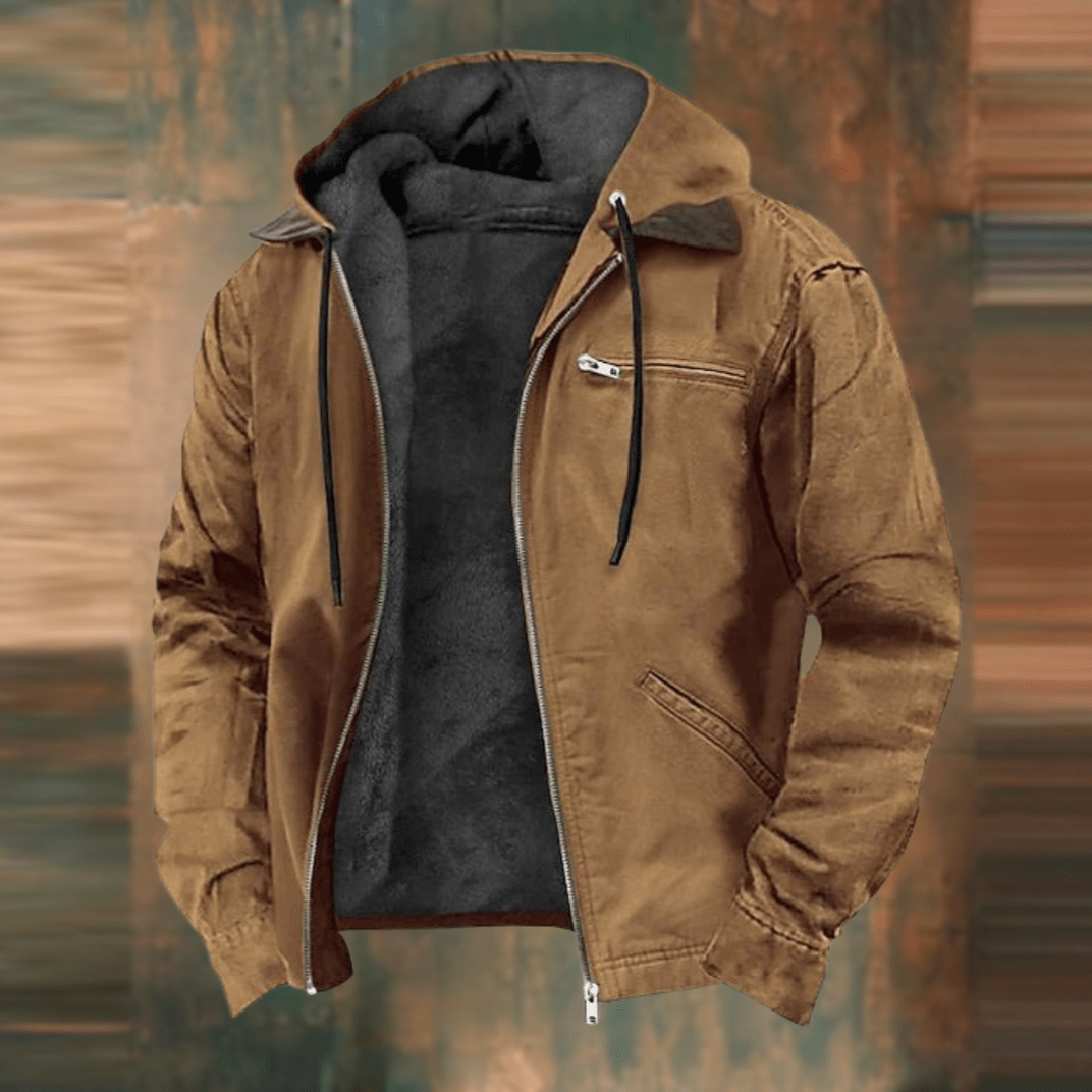 Veste à capuche décontractée pour homme