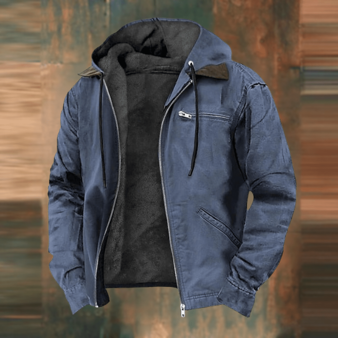 Veste à capuche décontractée pour homme