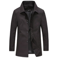 Veste à col boutonnée pour homme