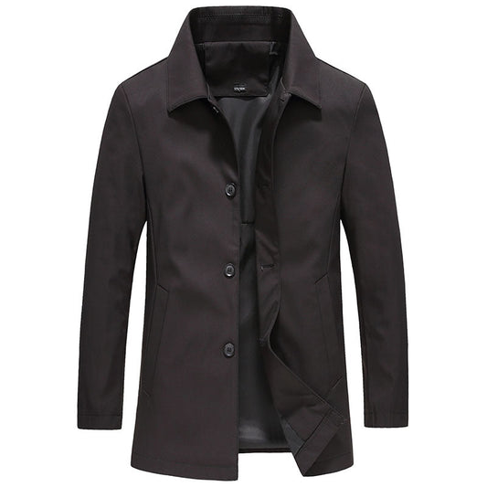 Veste à col boutonnée pour homme