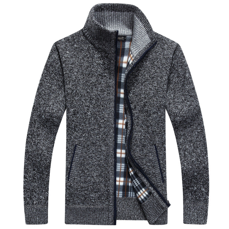 Veste à zip intégral pour homme