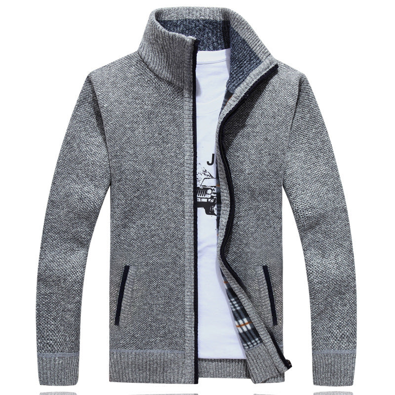 Veste à zip intégral pour homme