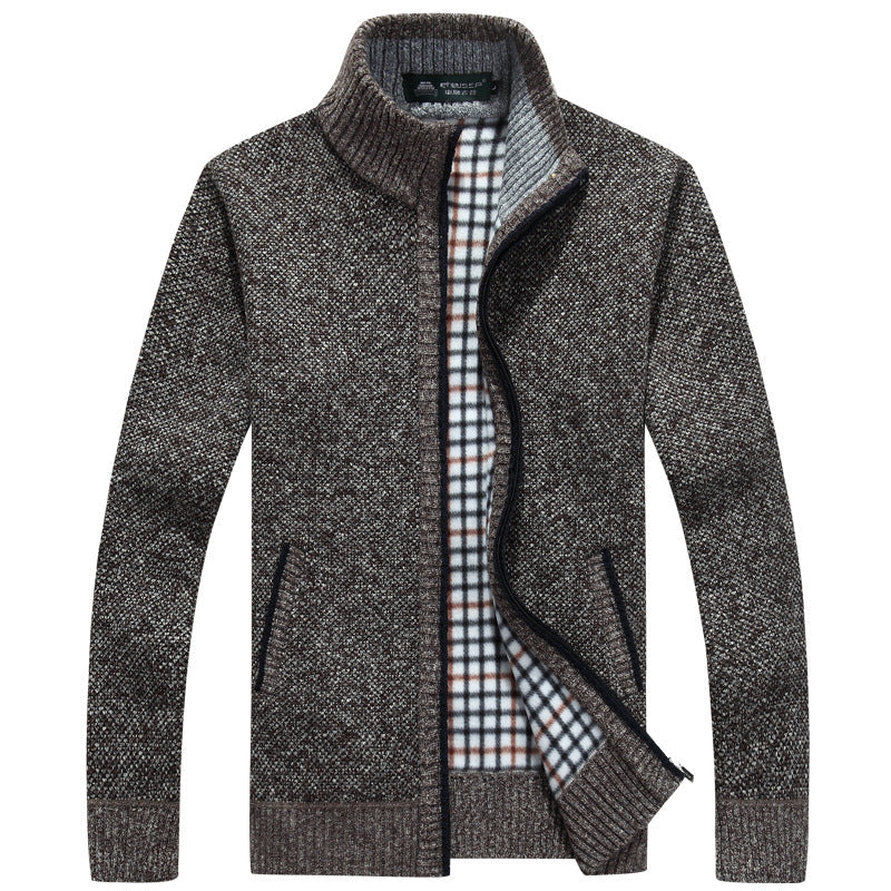 Veste à zip intégral pour homme