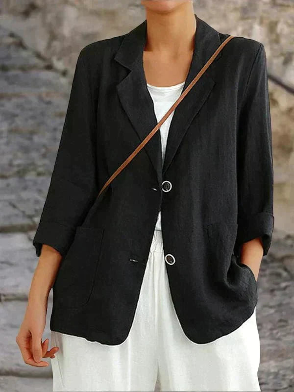 Veste blazer décontractée pour femme