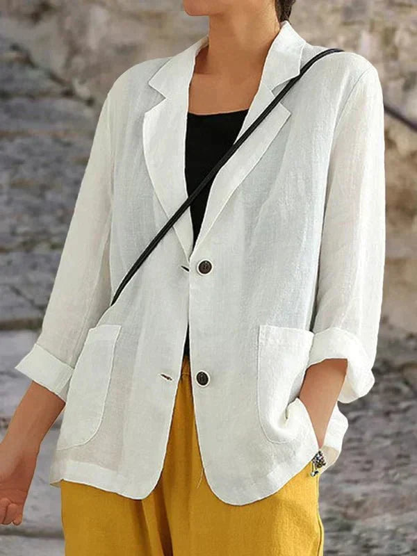 Veste blazer décontractée pour femme