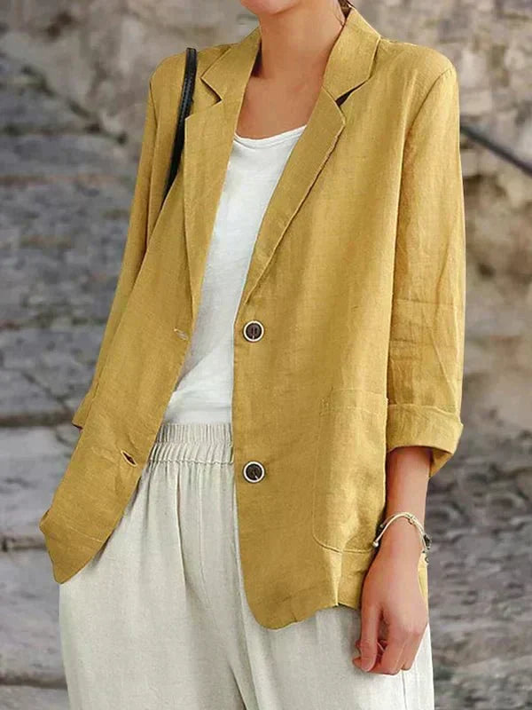 Veste blazer décontractée pour femme