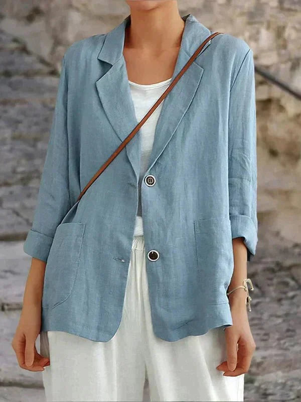 Veste blazer décontractée pour femme