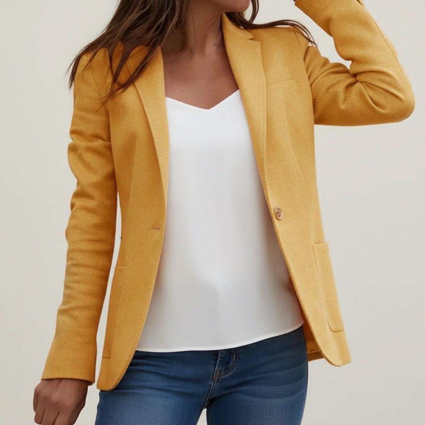 Veste blazer femme coupe classique