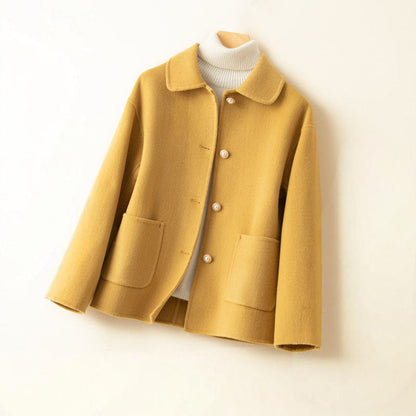 Veste boutonnée en maille légère pour femme