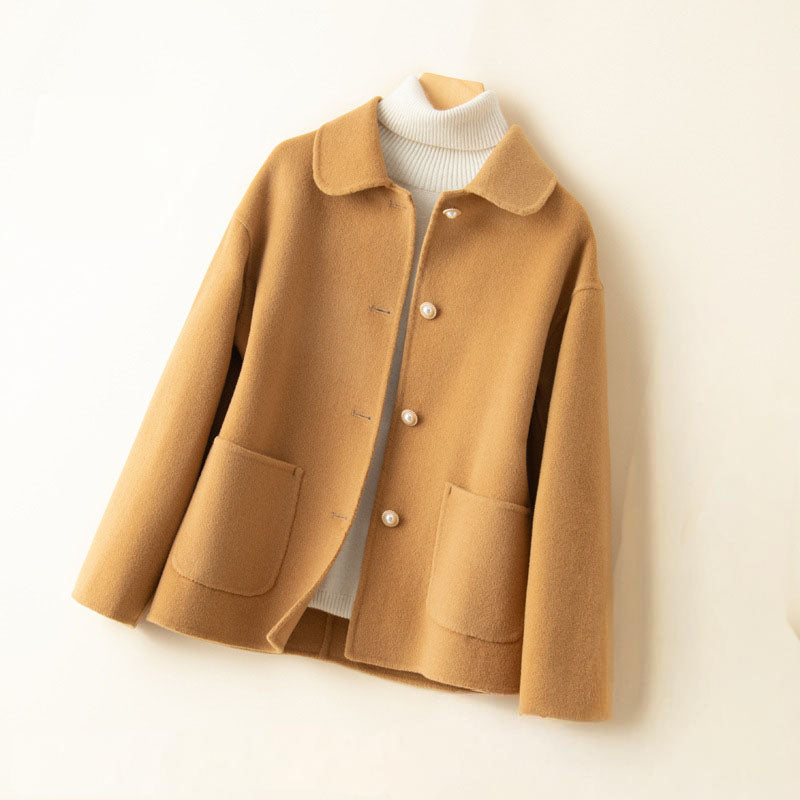 Veste boutonnée en maille légère pour femme