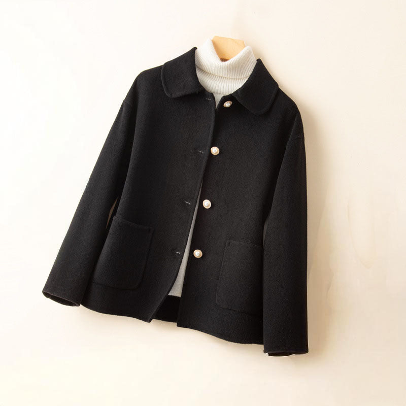 Veste boutonnée en maille légère pour femme