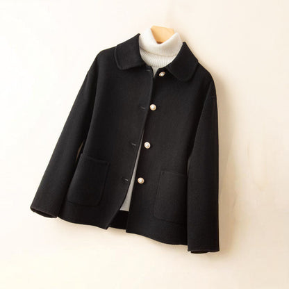 Veste boutonnée en maille légère pour femme