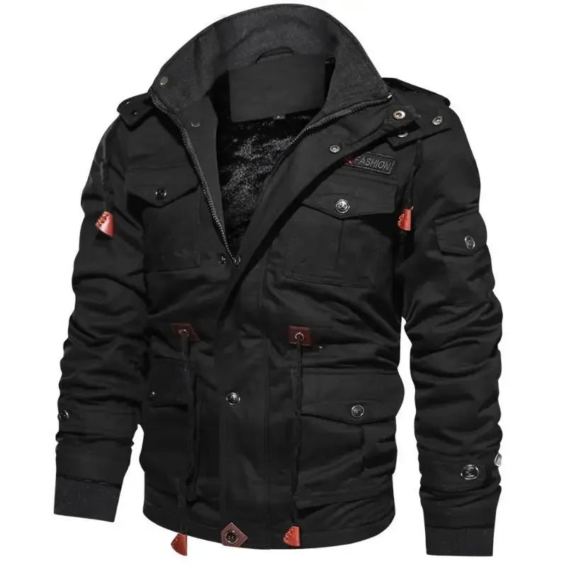 Veste cargo militaire pour homme