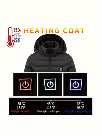 Veste chauffante pour femme – rechargeable via USB et légère