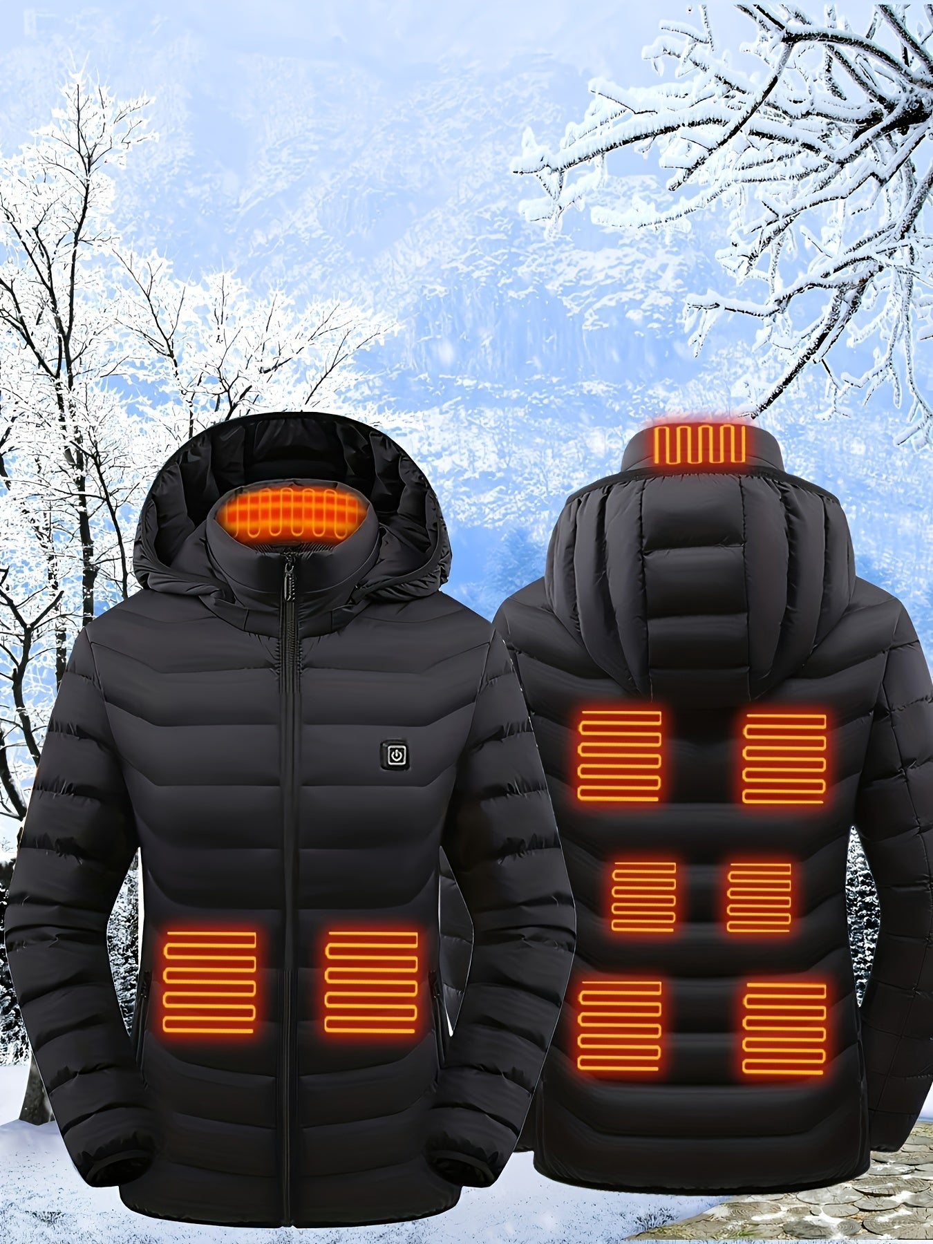 Veste chauffante pour femme – rechargeable via USB et légère