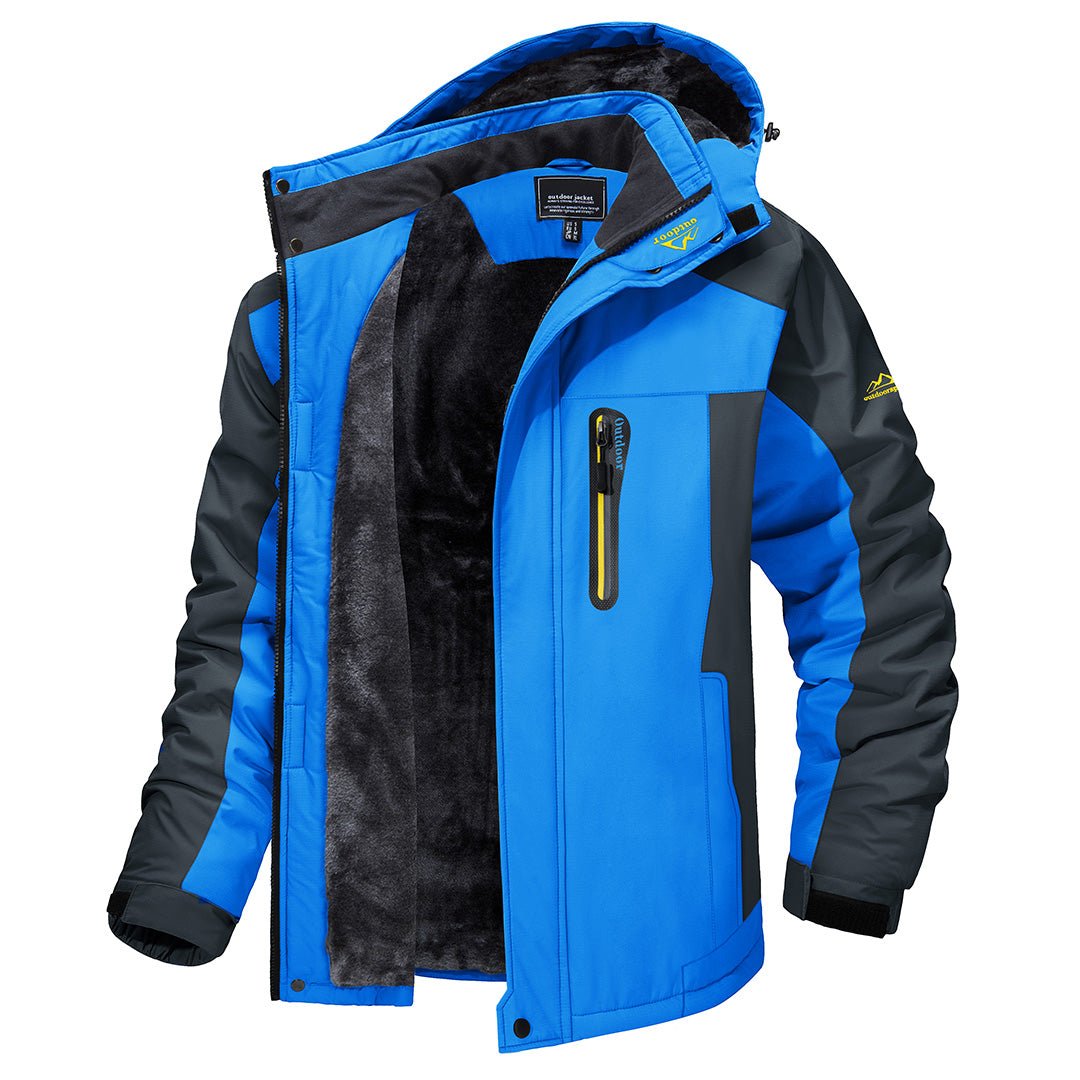 Veste d’extérieur à capuche pour homme