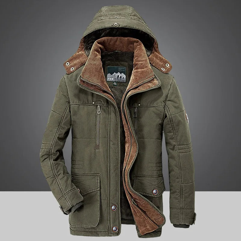 Veste d’hiver chaude et tendance pour homme