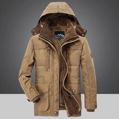 Veste d’hiver chaude et tendance pour homme