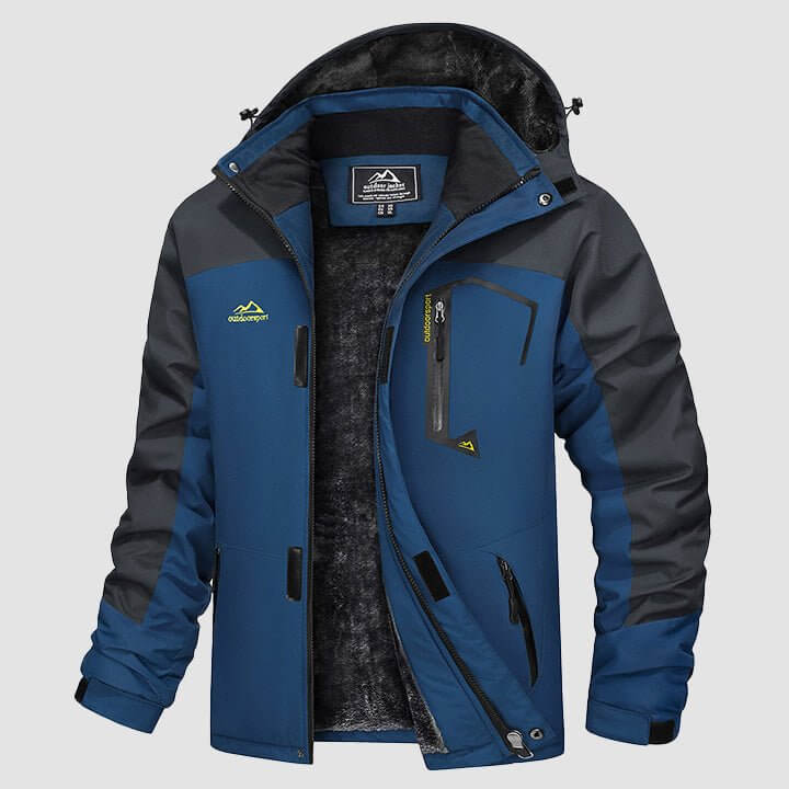 Veste d’hiver chaude homme - veste de ski déperlante