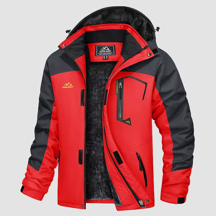 Veste d’hiver chaude homme - veste de ski déperlante