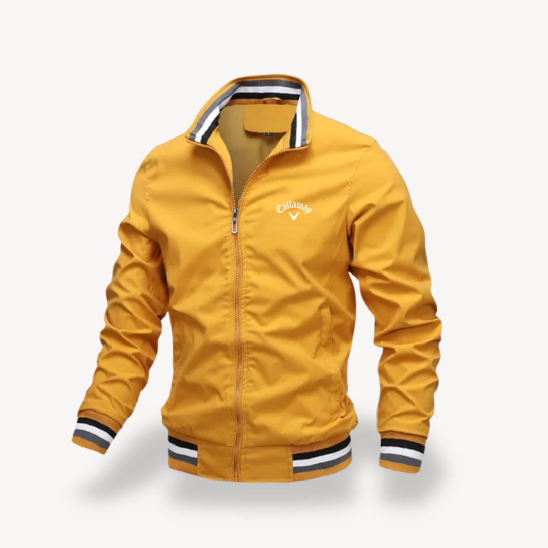 Veste de golf pour homme - coupe-vent déperlante