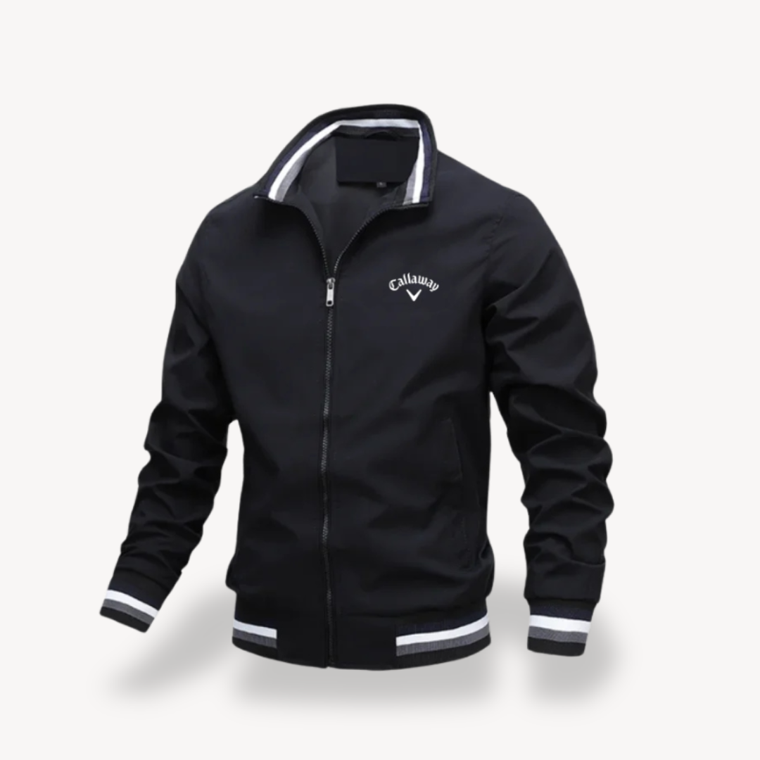 Veste de golf pour homme - coupe-vent déperlante