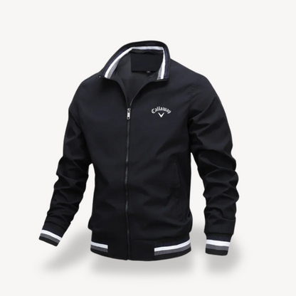 Veste de golf pour homme - coupe-vent déperlante
