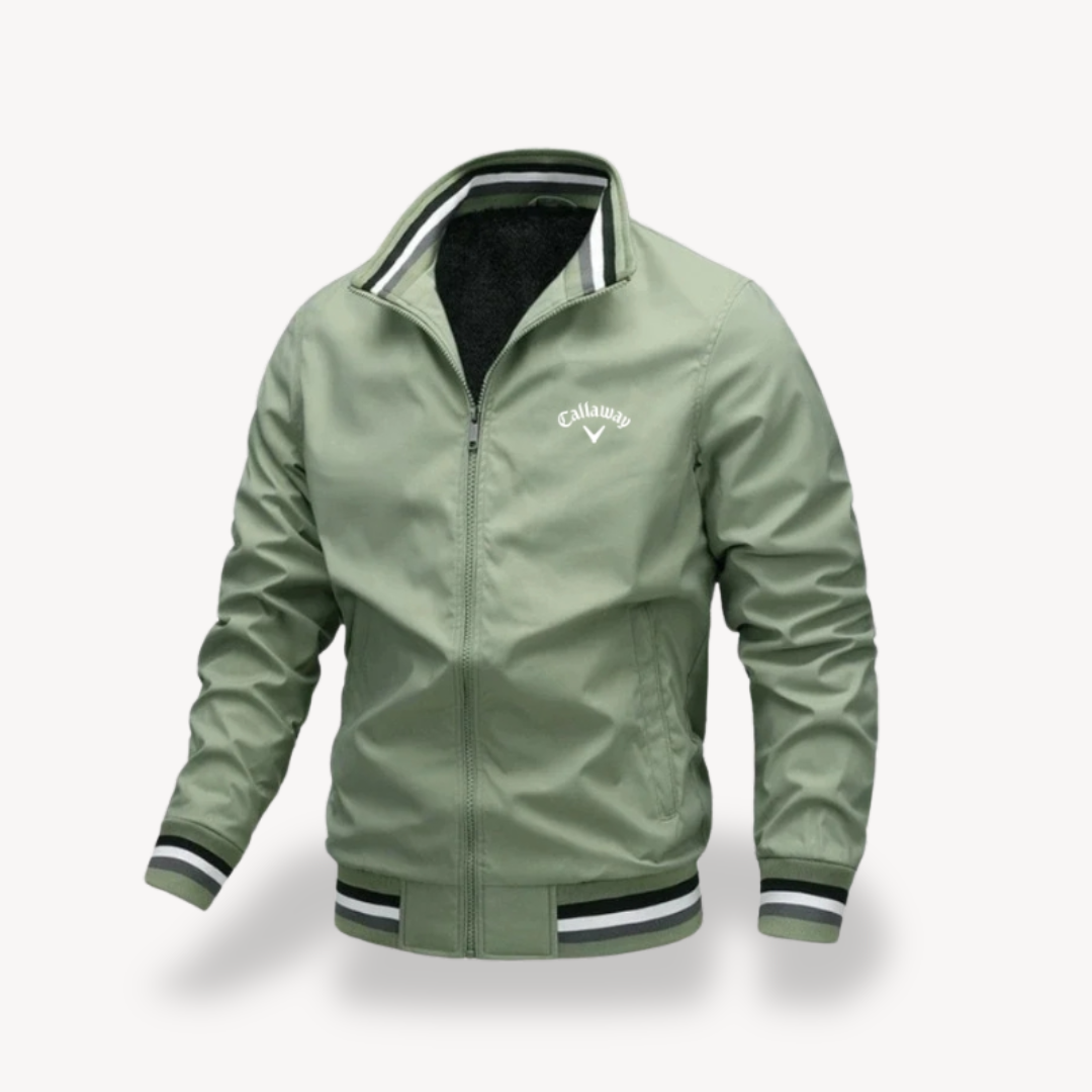Veste de golf pour homme - coupe-vent déperlante